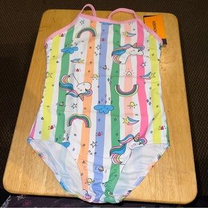Honisen Size 8 2XL XXL New NWT Unicorn Swimsuit